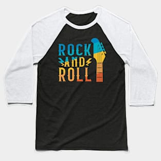 Rock and roll Baseball T-Shirt